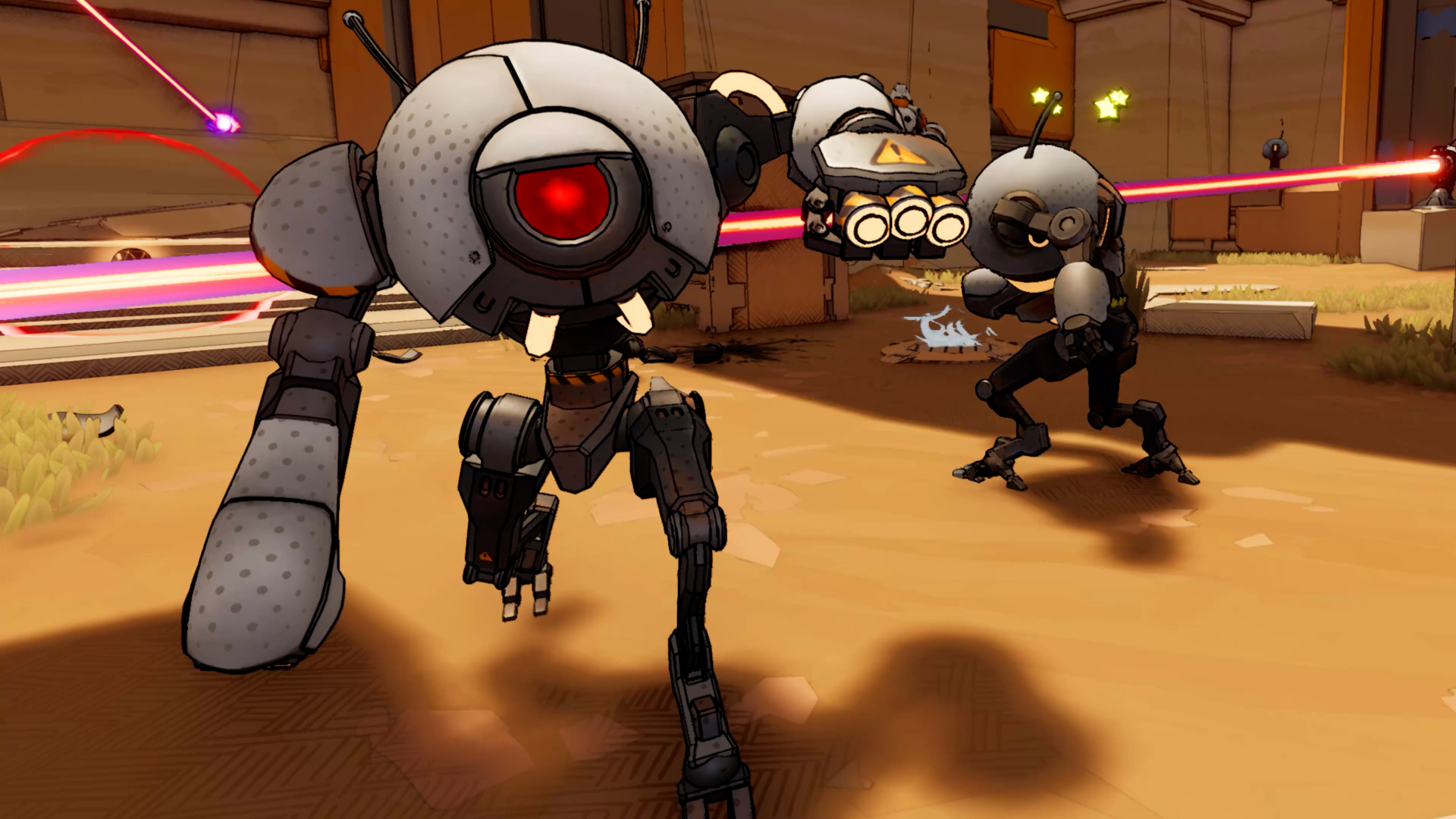 Roboquest VR gameplay